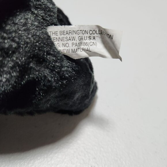 The Bearington Collection Black Bear Cub 9 inch Plush Stuffed Animal Toy - Picture 3 of 5